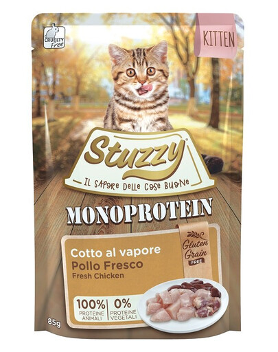 STUZZY Monoproteínové kuracie krmivo pre mačiatka 85 g