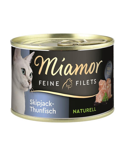 MIAMOR Feline Filets Tuniak pruhovaný vo vlastnej omáčke 156 g