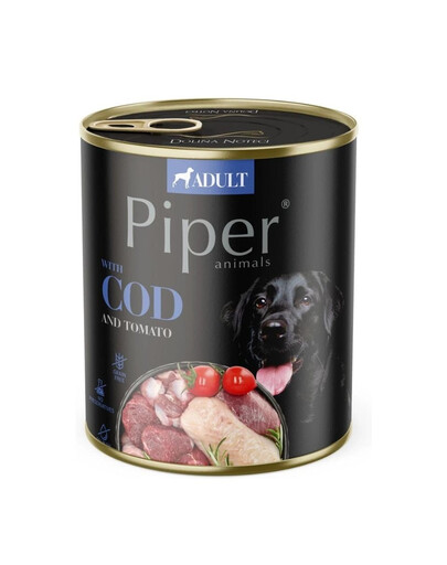 PIPER Dog Treska s paradajkami 800 g