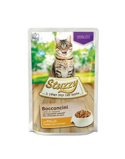 STUZZY Bocconcini Sterilized Chunks Kura 85g