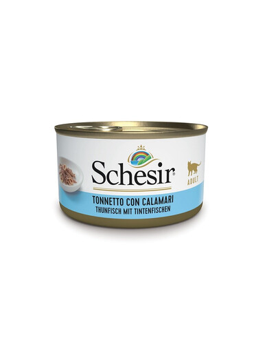 SCHESIR Morské špeciality Tuniak s kalamárom 85 g