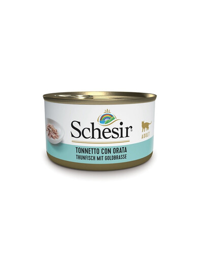 SCHESIR Morské špeciality Tuniak s pražmou 85 g