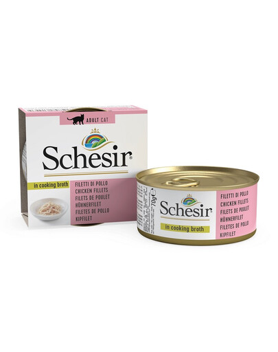 SCHESIR Kuracie mäso s ryžou vo vývare 70 g