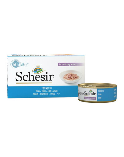 SCHESIR tuniak vo vlastnej šťave 50G X6