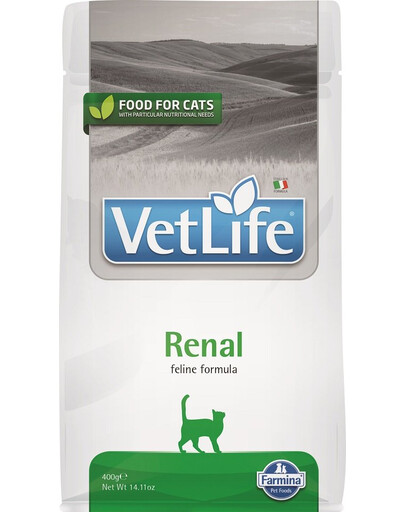 Vet life renal cat 400g