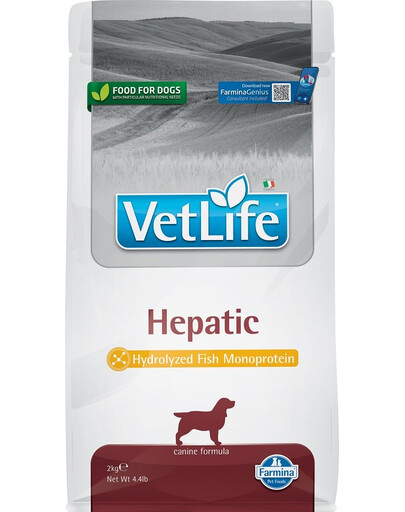 E-shop FARMINA Vet Life Dog Hepatic 2 kg