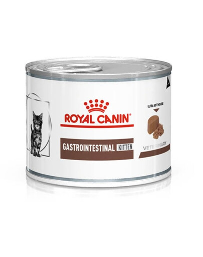 ROYAL CANIN Veterinary Diet Cat Gastrointestinal Kitten Mousse 6 x 195 g