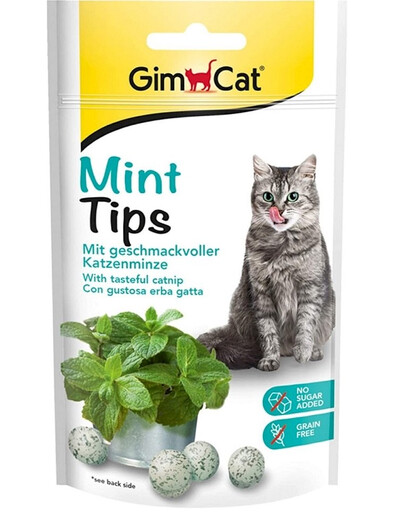 GIMCAT Tasty Tabs MintTips 40g