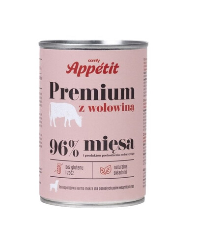 E-shop COMFY APPETIT PREMIUM Cat Beef 400 g