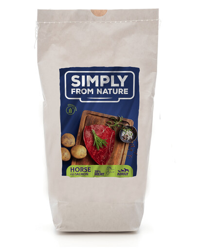 SIMPLY FROM NATURE Oven Baked pečené granule s konským mäsom a lososom 1,2 kg
