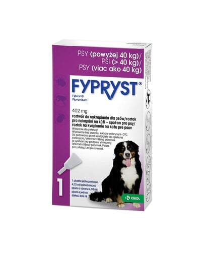 KRKA FYPRYST Dla psa powyżej 40 (10 pipet)