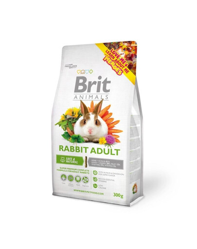 BRIT ANIMALS Rabbit Adult Complete 300g