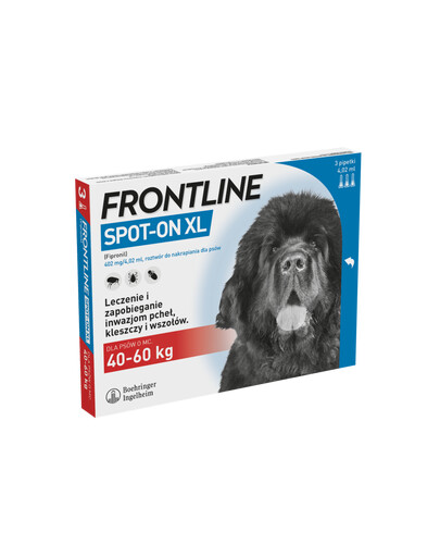 MERIAL FRONTLINE SPOT-ON XL 1szt. PSY 40-60 kg