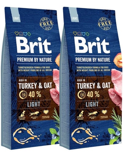 BRIT Premium By Nature Light 2 x 15 kg