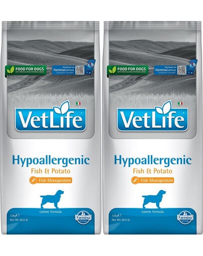 FARMINA Vet life hipo fish & potato dog 12 kg [CLONE]