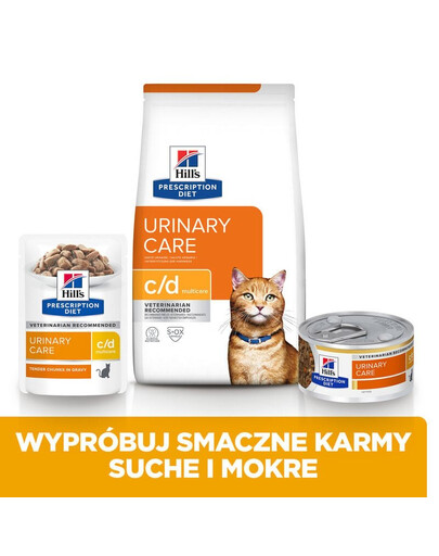 HILL'S Prescription Diet c/d Multicare s kuracím mäsom 3 kg
