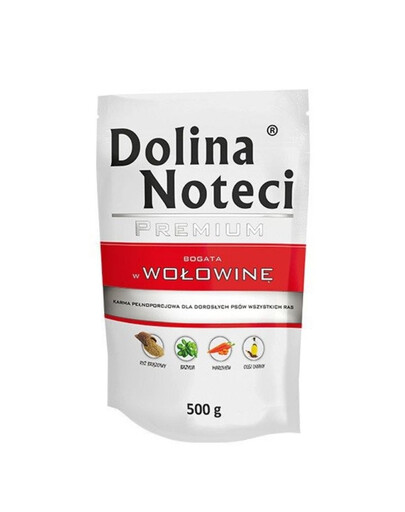 DOLINA NOTECI PREMIUM s hovädzím mäsom 10 x 500g