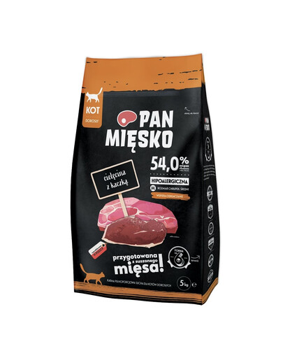 PAN MIĘSKO Teľacie s kačacím M 5kg