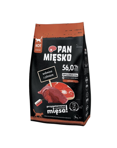 PAN MIĘSKO Hovädzie s jeleňom M 5kg