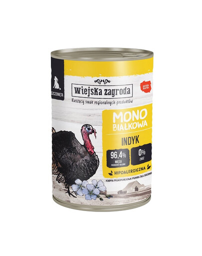 WIEJSKA ZAGRODA  Puppy Turkey 400g