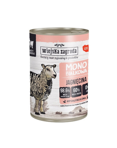 WIEJSKA ZAGRODA Lamb 400g