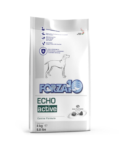 FORZA10 Oto/Echo Active Nutraceutická strava pre problémy s uchom 4 kg