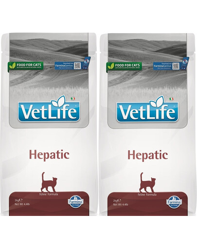 FARMINA Vet Life Cat Hepatic 2kg [CLONE]