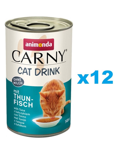 ANIMONDA Carny Cat Drink with Tuna 12 x 140ml