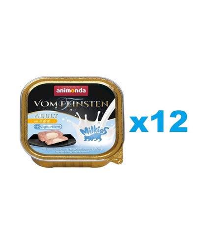 ANIMONDA Vom Feinsten Adult Milk Centr with Chicken&Yoghurt 12 x 100g