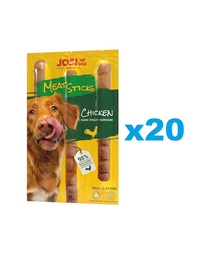 JOSERA JosiDog Meat Sticks kuracie 20x33g