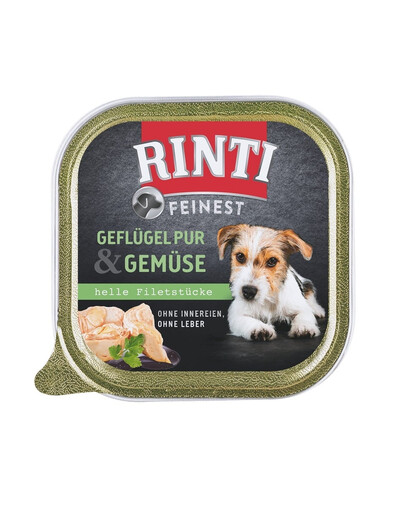 RINTI Feinest Poultry Pure&Vegetables zásobník 150 g