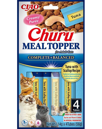 INABA Meal Topper Tuna Scallop 4x14 g
