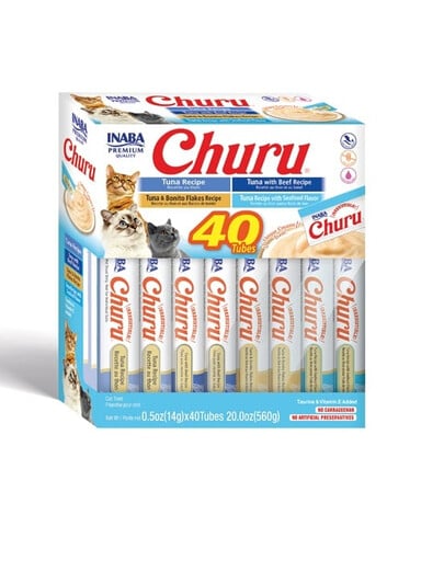 INABA Churu Varieties Tuna 40x14g