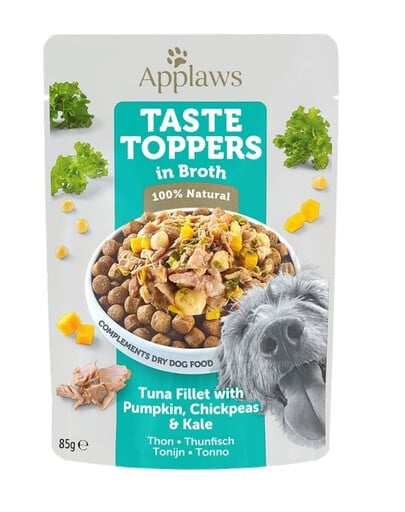 APPLAWS Taste Toppers Filet z tuniaka, tekvica a kel vo vývare 85 g