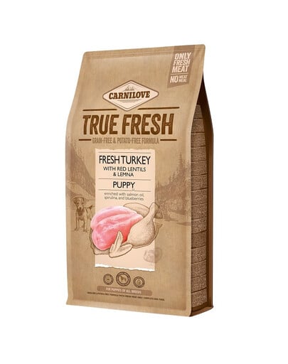 CARNILOVE True Fresh Turkey pre šteňatá 1,4 kg