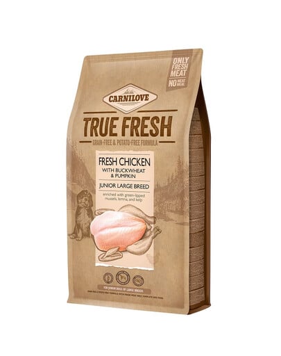 CARNILOVE True Fresh Chicken Junior Large breed pre šteniatka veľkých plemien 1,4 kg