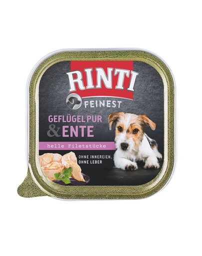 RINTI Feinest Poultry Pure & Duck zásobník 150 g