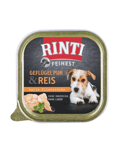 RINTI Feinest Poultry Pure&Rice vanička 150 g