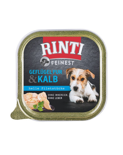 RINTI Feinest Poultry Pure&Veal zásobník na hydinu a teľacie mäso 150 g