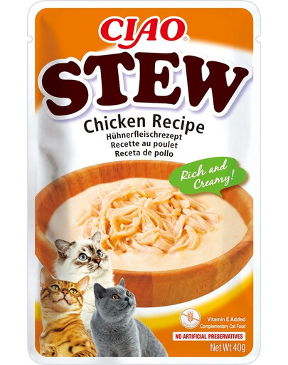 INABA Cat CIAO Stew Chicken 40g