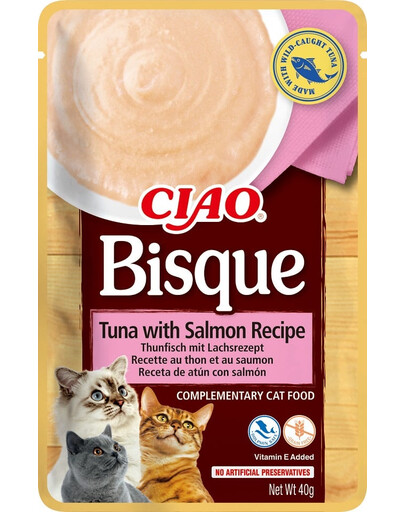 INABA CIAO Bisque Salmon 40g