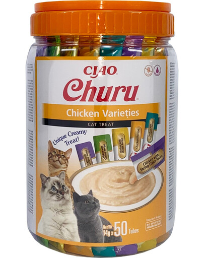 INABA Cat Churu Variety Chicken  50x14g (700g)