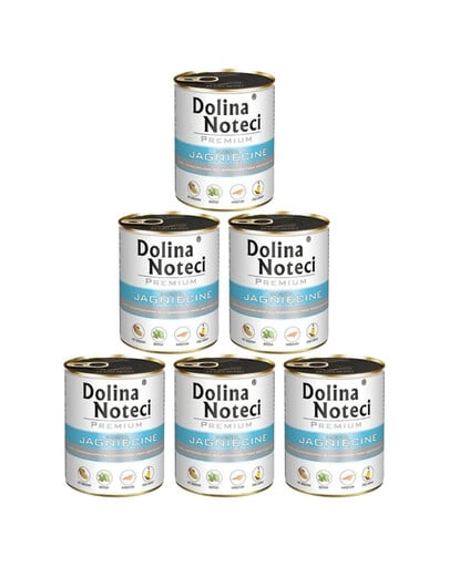 DOLINA NOTECI Premium bohaté na jahňacie 6 x 800g