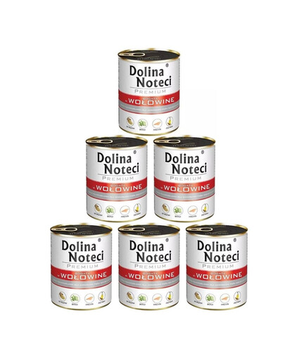 Dolina Noteci Premium bohaté na hovädzie 6 x 800g