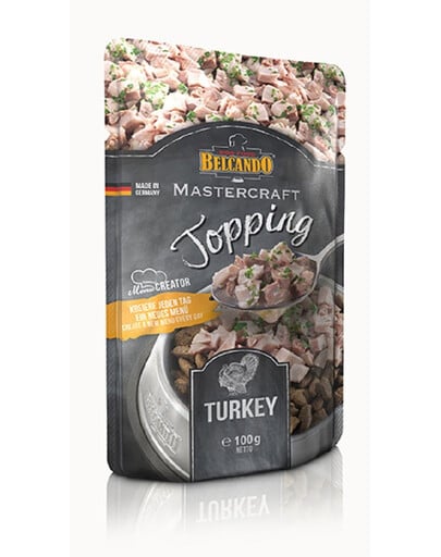 BELCANDO Mastercraft Topping Turkey 100 g