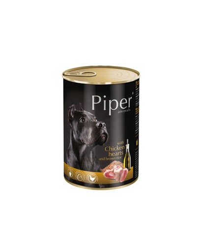 DOLINA NOTECI PIPER s kuracími srdcami a ryžou 400 g