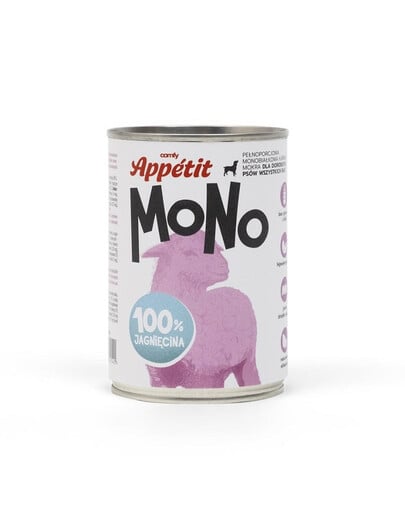 APPETIT MONO Monoproteinowa karma z jagnięciną 400 g