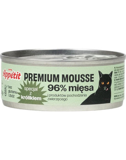 COMFY APPETIT PREMIUM Cat Mousse Rabbit 85 g