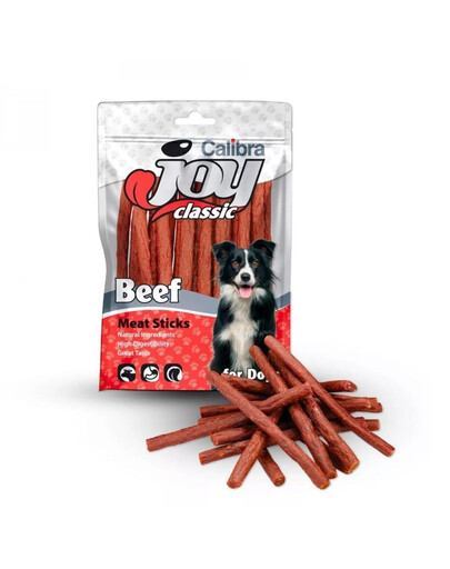 CALIBRA Dog Joy Classic Beef Sticks 80 g