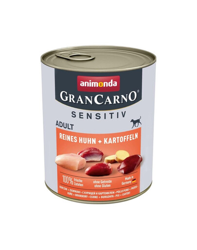 ANIMONDA Grancarno Sensitive kuracie a zemiaky 800 g